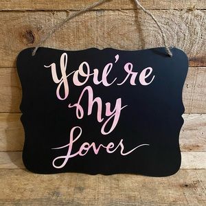 Taylor Swift Lover Sign
